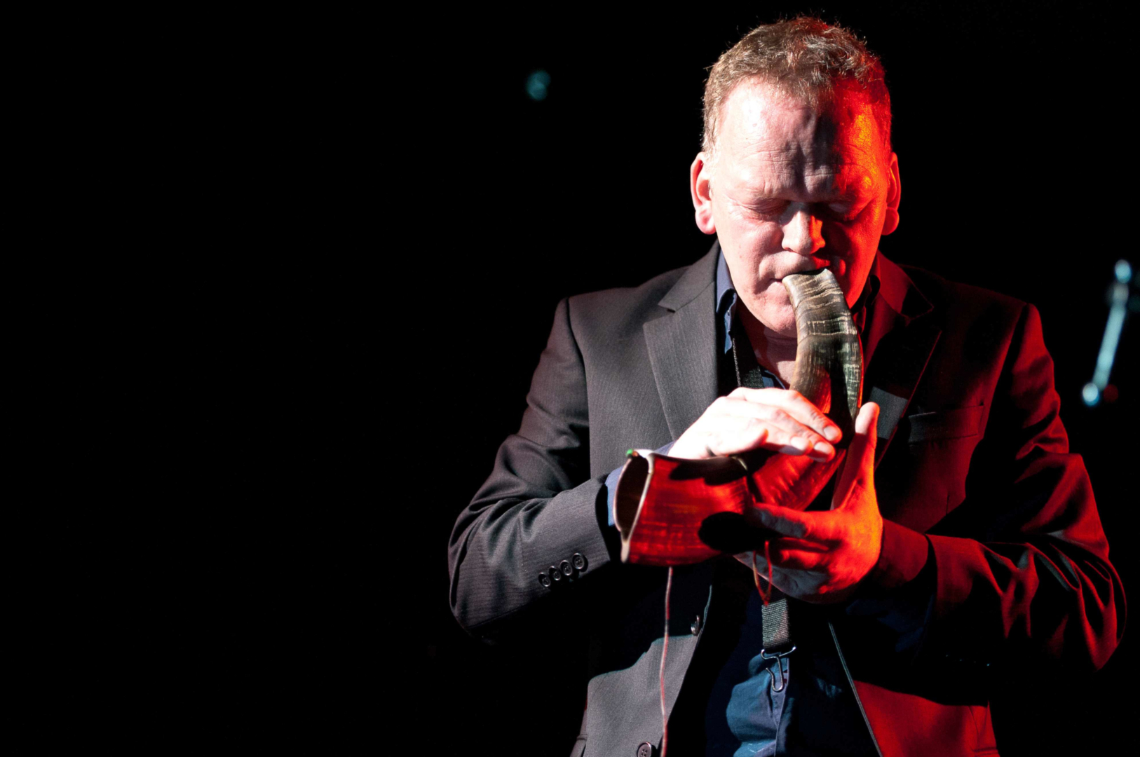 Vil ha kollegar: Fleire burde spele horn, meiner Karl Seglem.