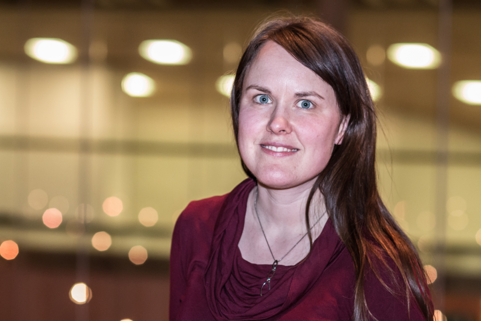 Kantor: Yngvild Stuksrud er villig til å ha orgelelever, men sier det i dag står om ressurser. I dag underviser hun en elev utenfor arbeidstid.