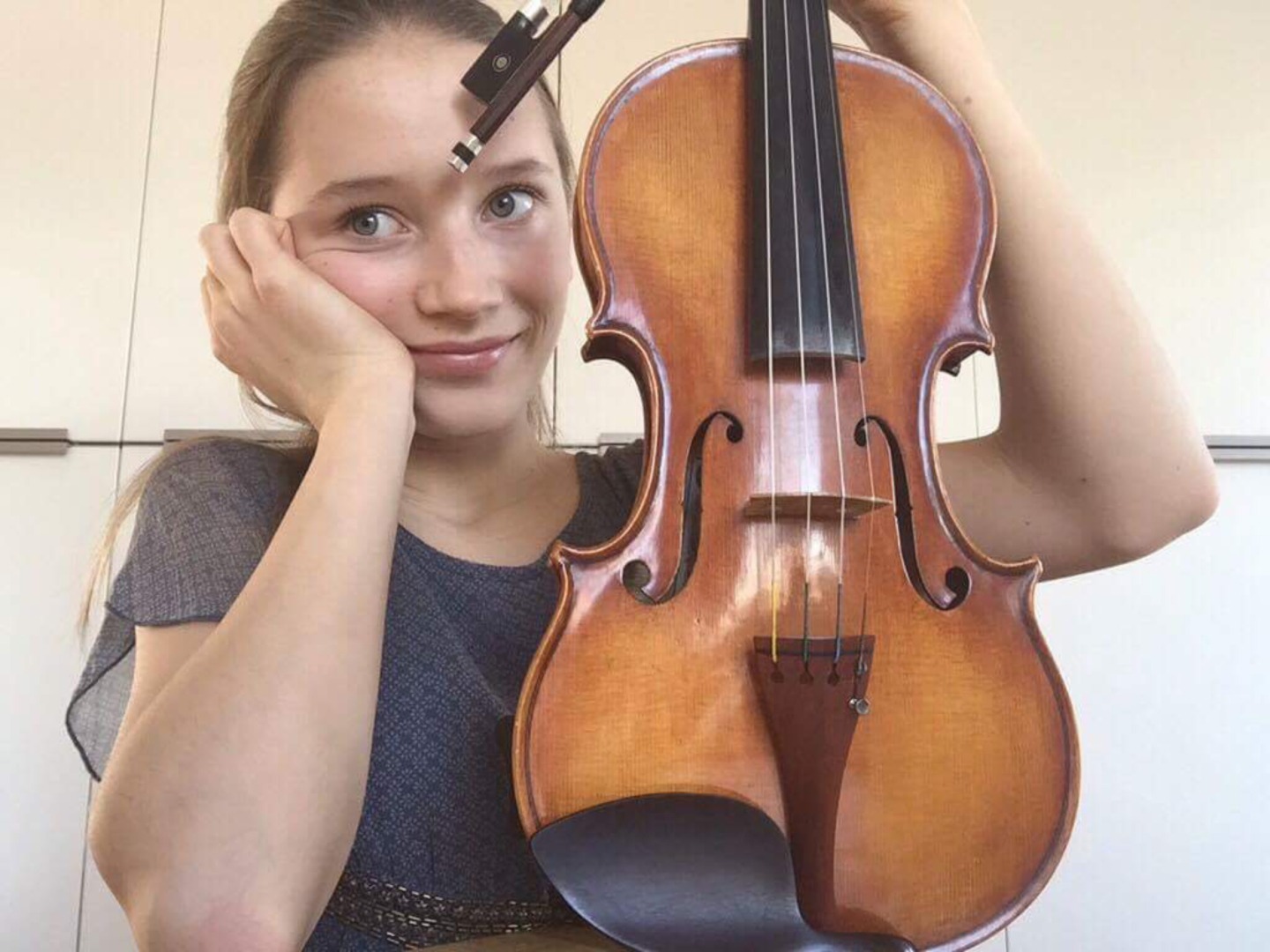 Fikk Drømmestipend: Martha-Pil Neumer Evertsen var en av heldige fra Oslo som fikk Drømmestipend i fjor, i klassen musikk.