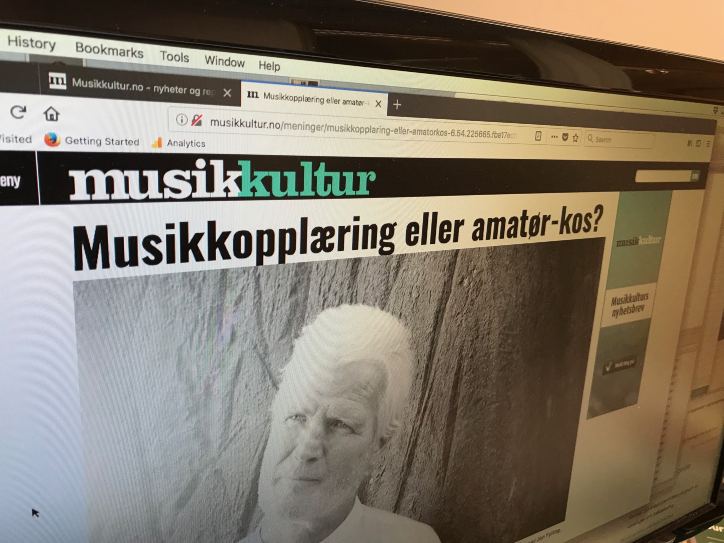 MEST LEST: I 2017. Jon Fylling om MDD-linjene.
