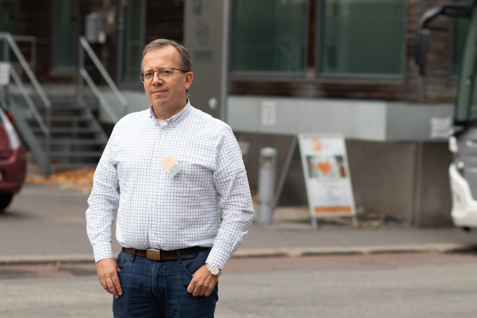 - Vi har størst tilhørighet hos Forsvaret, sier Arild Ovrum..