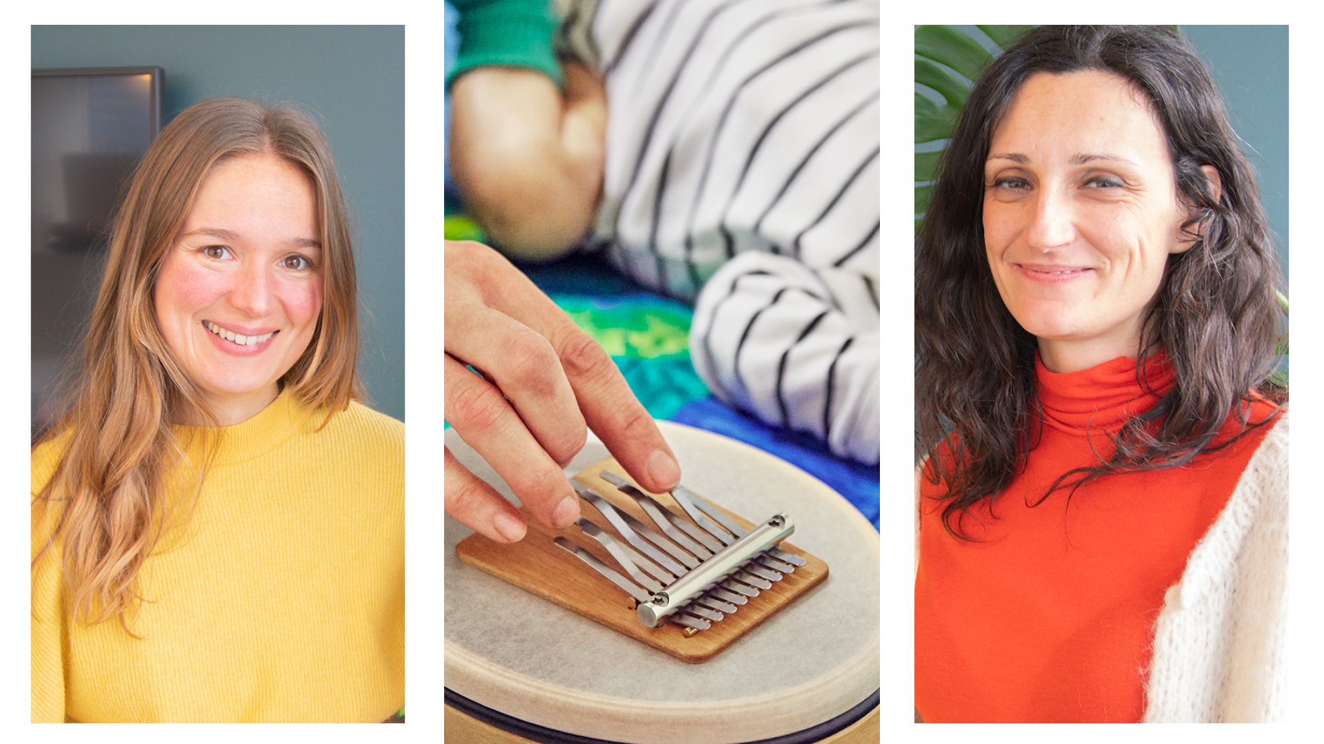Jelena Golubovic og Christine Wilhelmsen, musikkkterapeuter