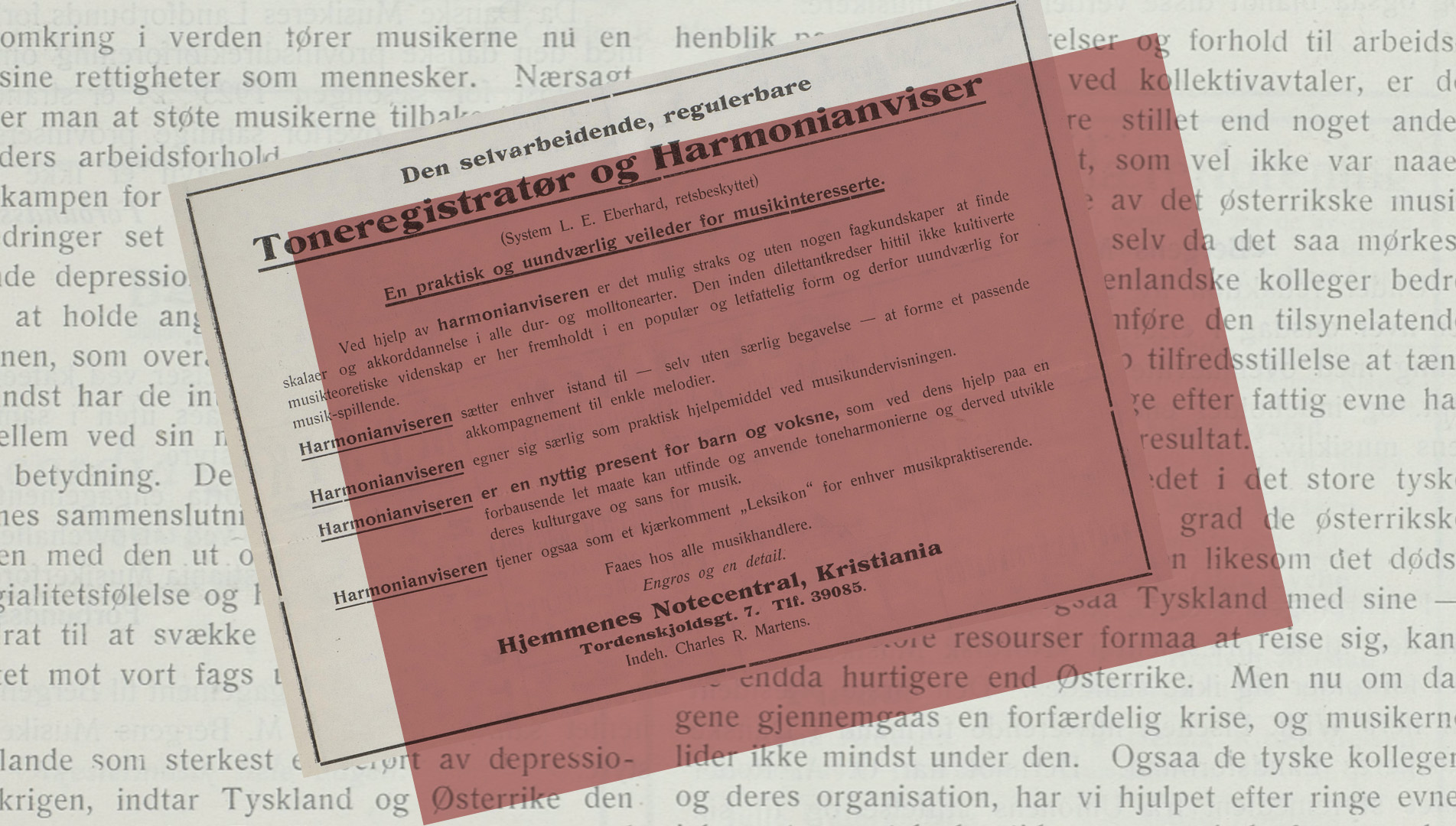 Arkivspalte Kontekst