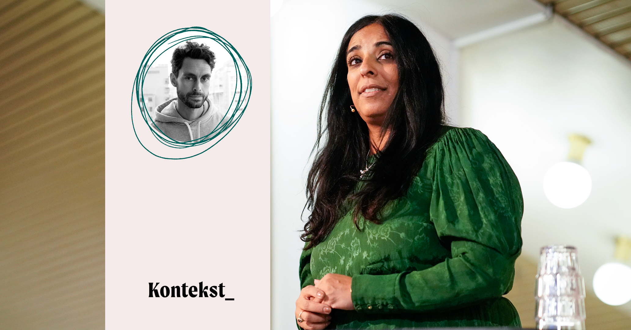 Kultur- og likestillingsminister Lubna Jaffery (Ap) holder Kulturtalen